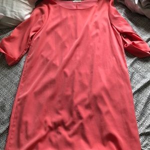 quarter sleeve dress